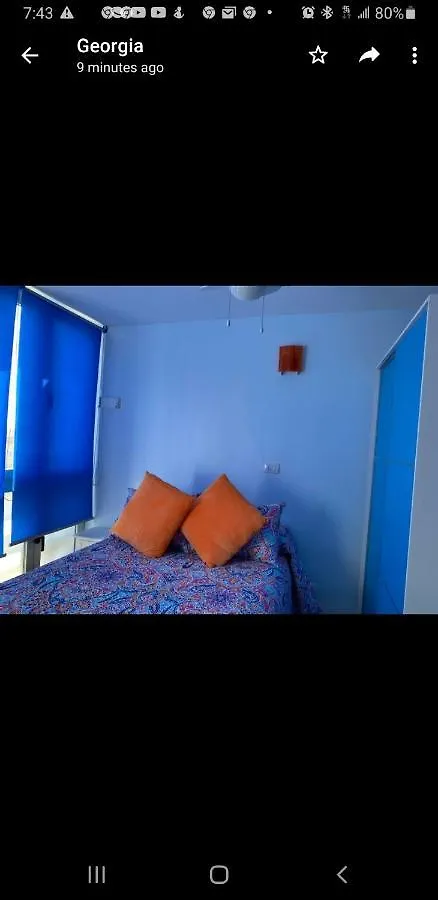Blue Batayola By The Beach In Candelaria Apartment